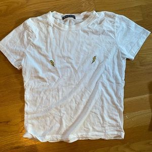 brandy melville lightning bolt tee
